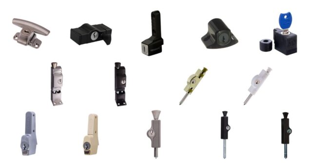 Various types of window locks